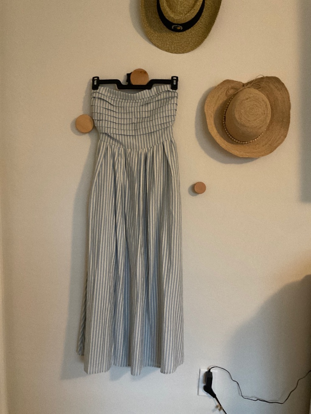 Be Together Promenade Striped Tube Maxi Dress .Size Med